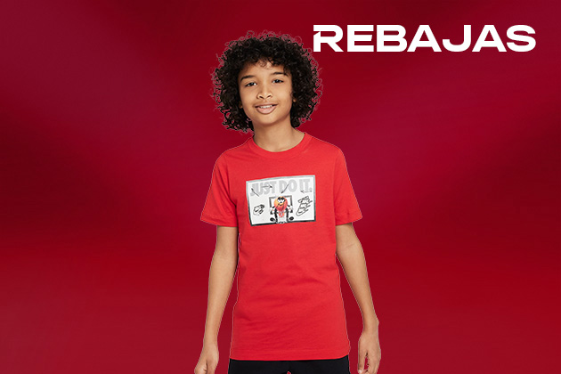Ropa Nike con descuento para niños