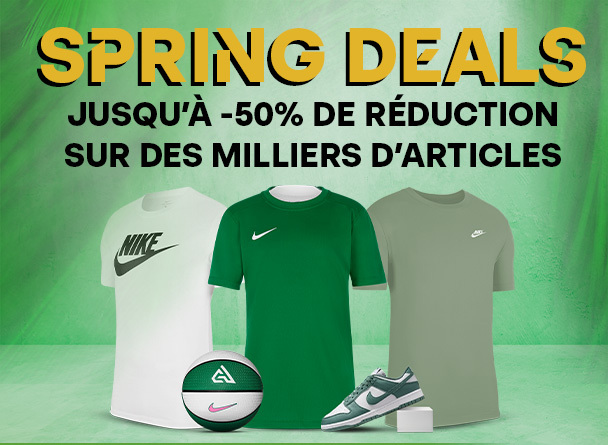Promos sur toutes les marques jusqu'à -50%