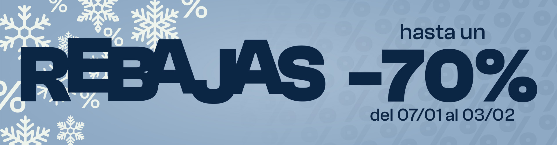 Rebajas de invierno 2026