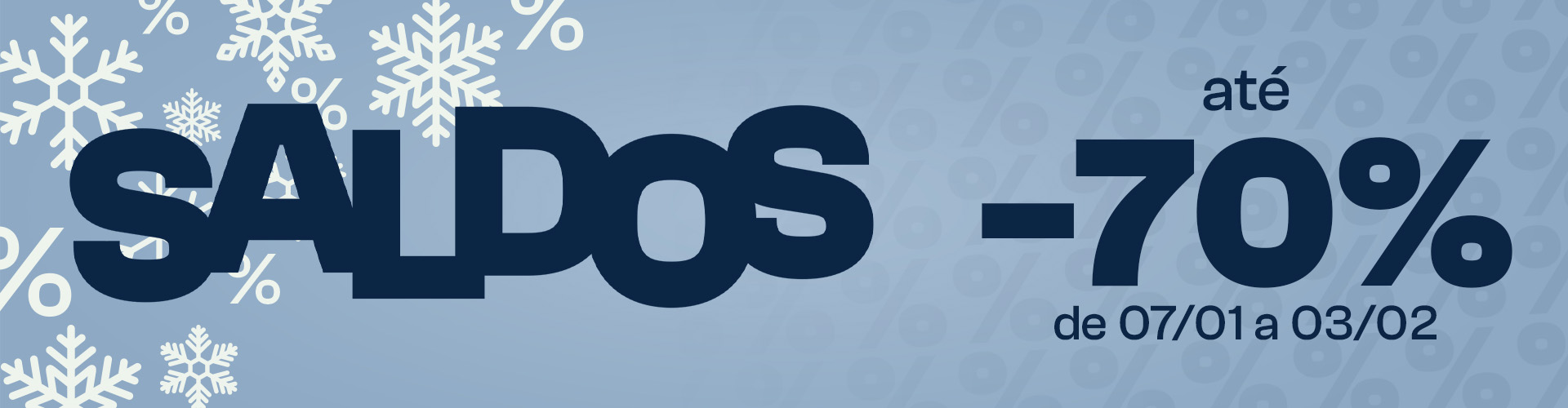 Saldos de inverno 2026